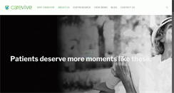 Desktop Screenshot of carevive.com